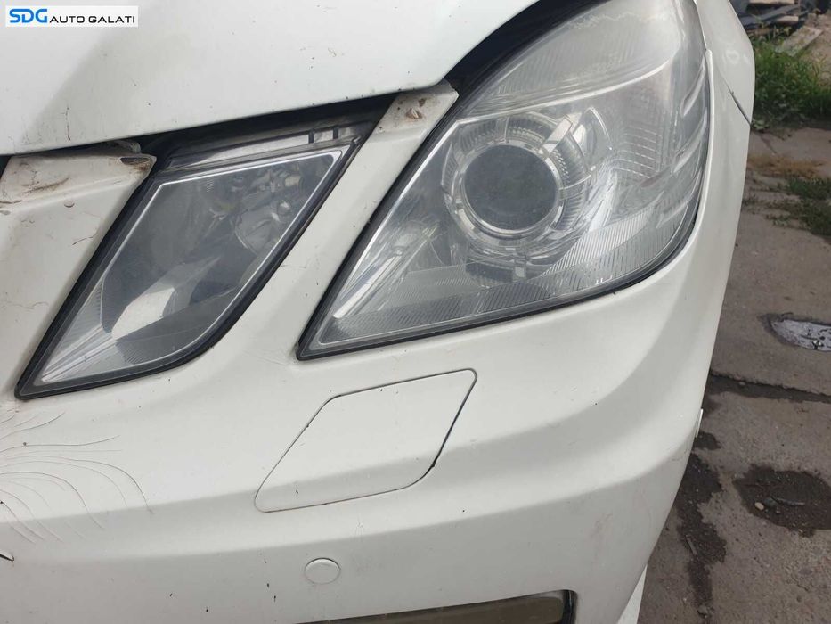 Far Stanga Halogen cu Lupa Mercedes Clasa E Class W212 E180 E200 E220 E250 E300 E320 2009 - 2012 [C8421] (provine de la auto cu volan stanga, are montate drosere xenon aftermarket)