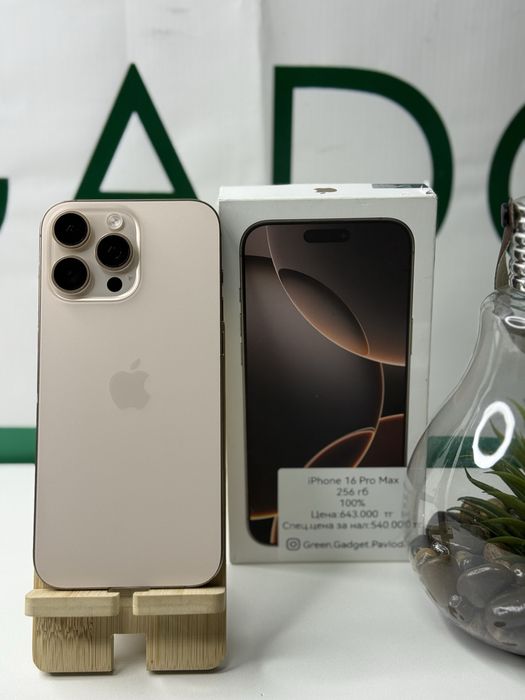 IPhone 16 Pro Max , 256ГБ, 100%