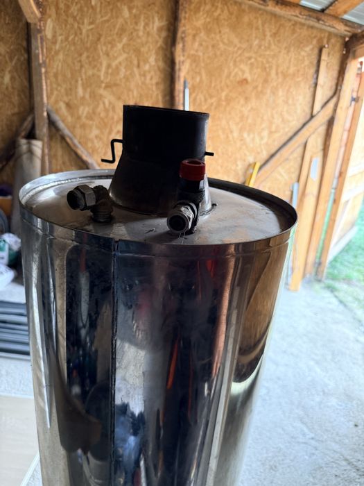 Vand boiler pe lemne, capacitate 100 L