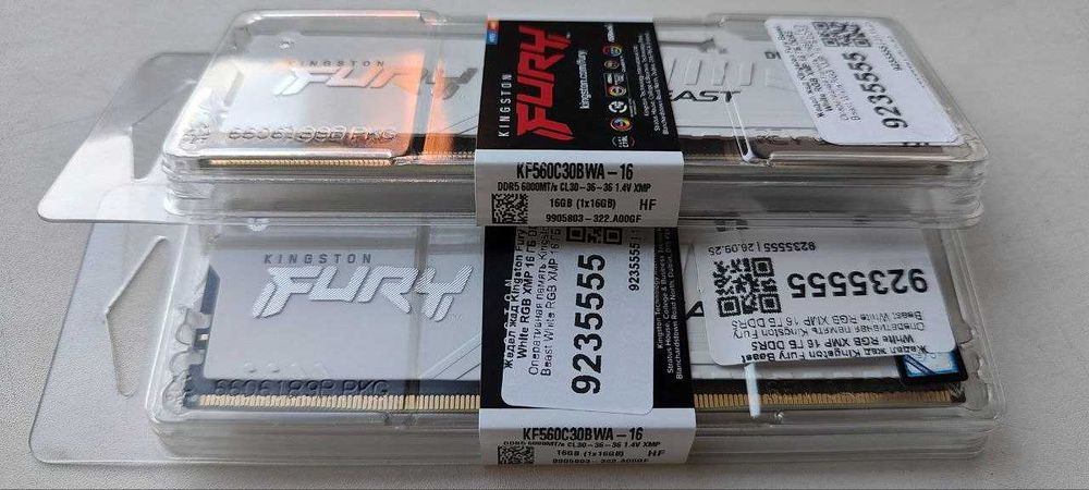 DDR5 32GB(2x16) Kingston Fury KF560C30BWA