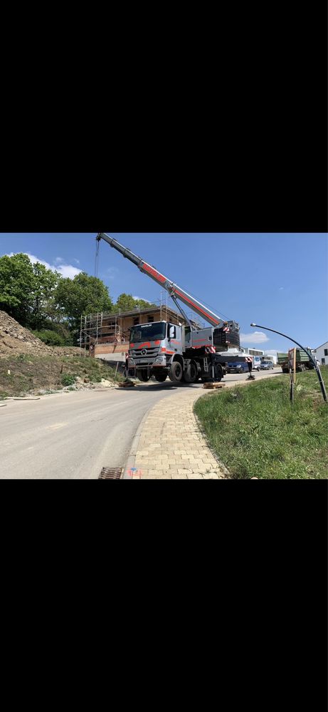 Мобилни кранове под наем