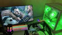 Белый игровой компьютер RTX3060 12GB