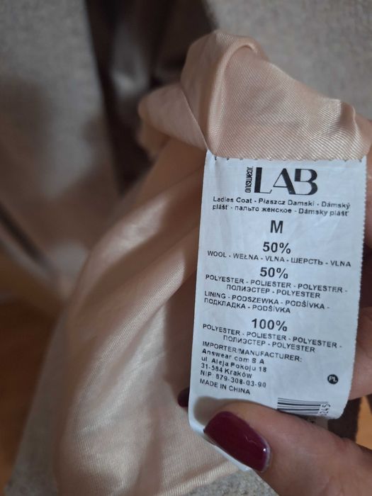 Палто с вълна answear lab