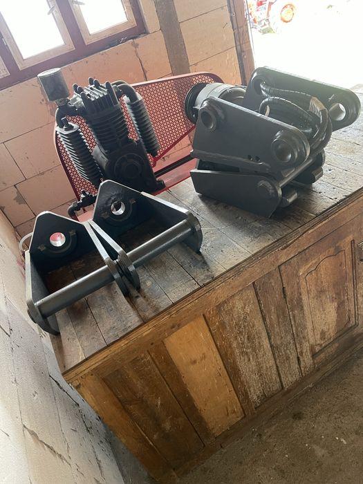 Cupla rapida hidraulica kubota jcb volvo hitachi cat takeuchi kobelco