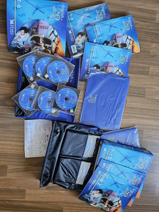 Vând curs complet de învățare "English in 20 min a day"