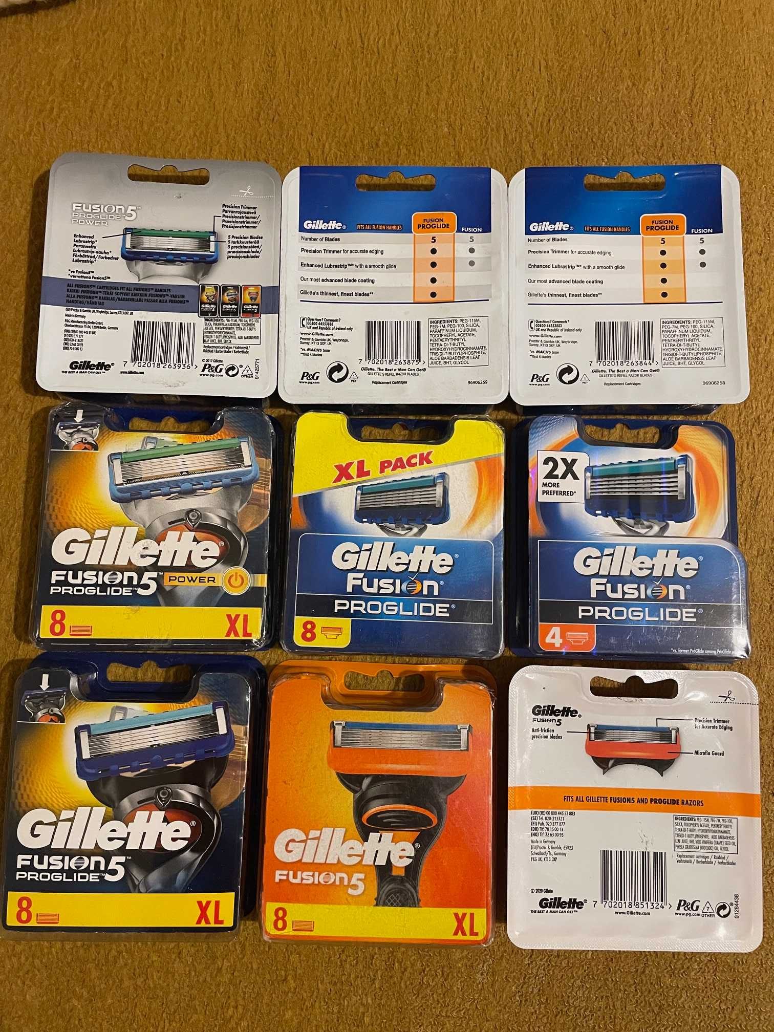 Gillette fusion Proglide Power, Рroshield