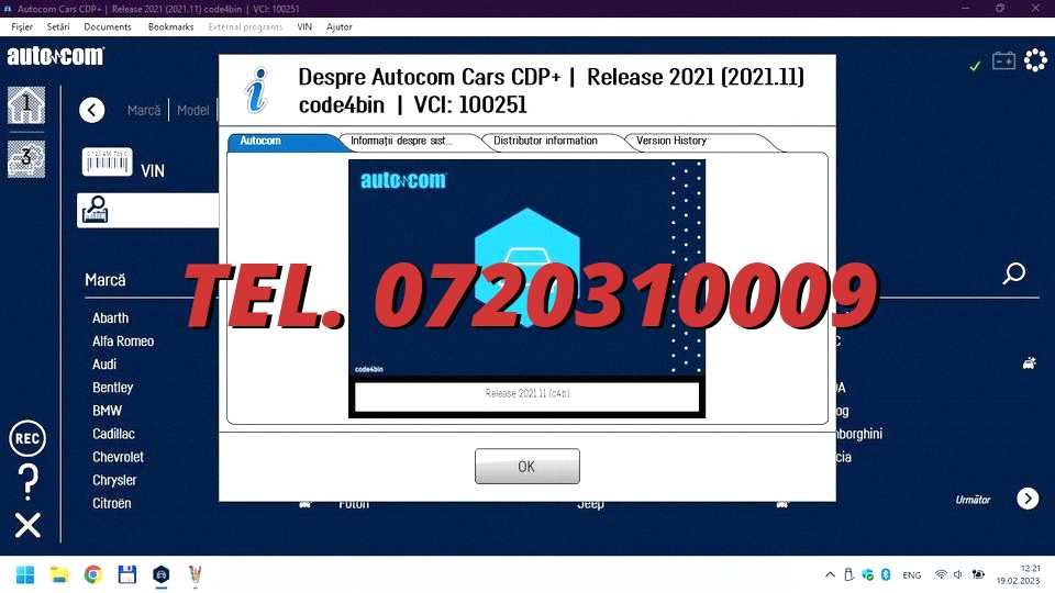 Instalari Soft Diagnoza Auto Delphi  Autocom 202111b
