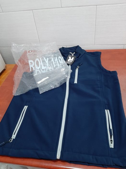 Vestă de damă, culoare bleomarin