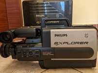 Philips Vintage VHS Camcorder Model VKR 6850/01 In Original Case