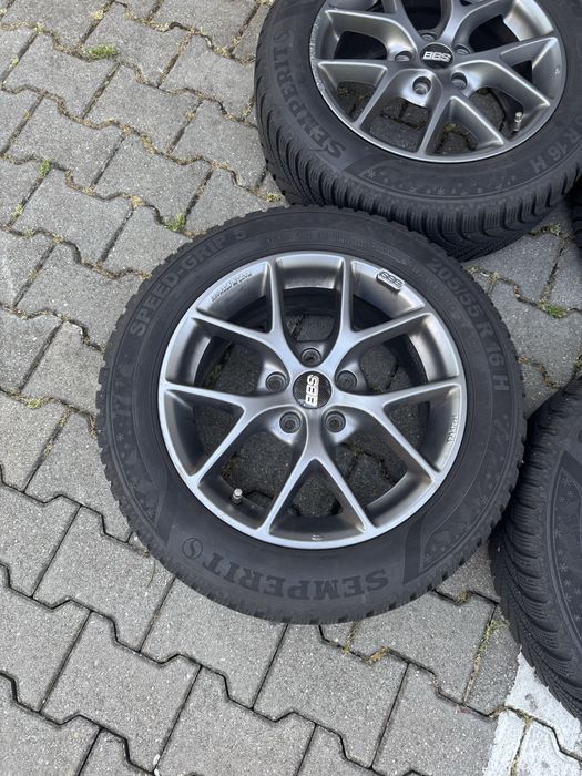 4 jante alu bbs anv iarna noi  2022 205 55 16 audi a3 2013-2020 5x112
