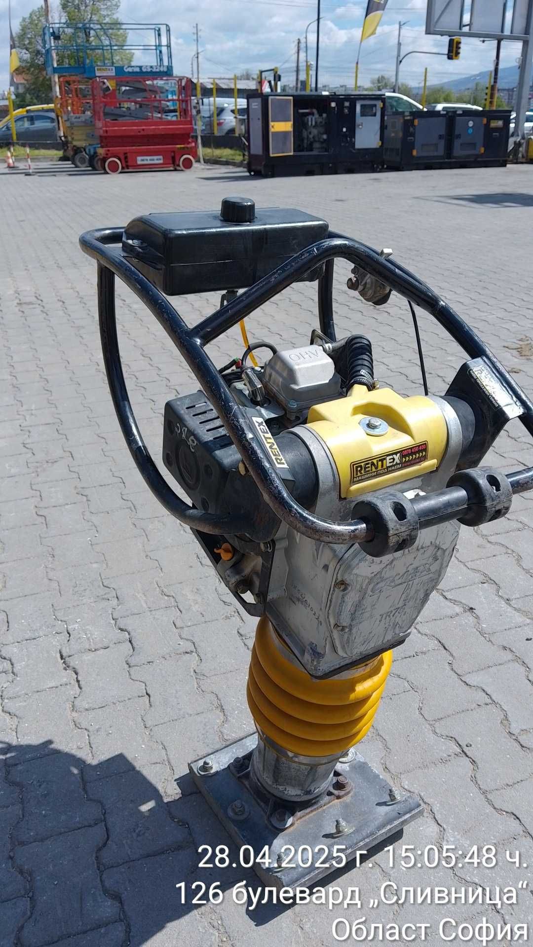 Трамбовка пачи крак 75 кг Cimex TR75 2017