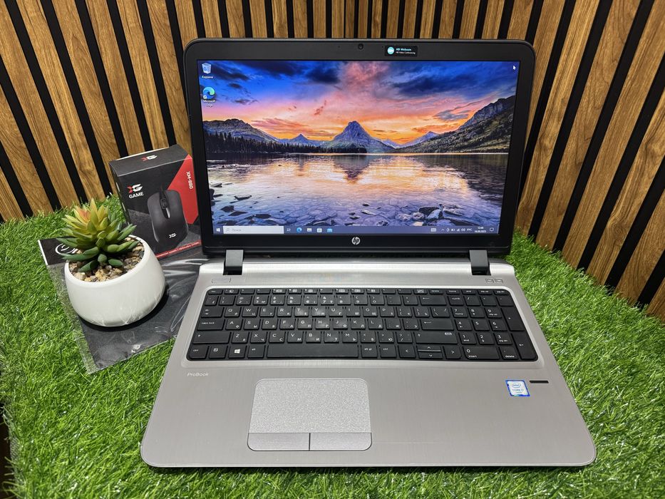 Ноутбук Hp ProBook 15 Core i7-6500U/8GB/SSD256GB/AMD Radeon R7 M340