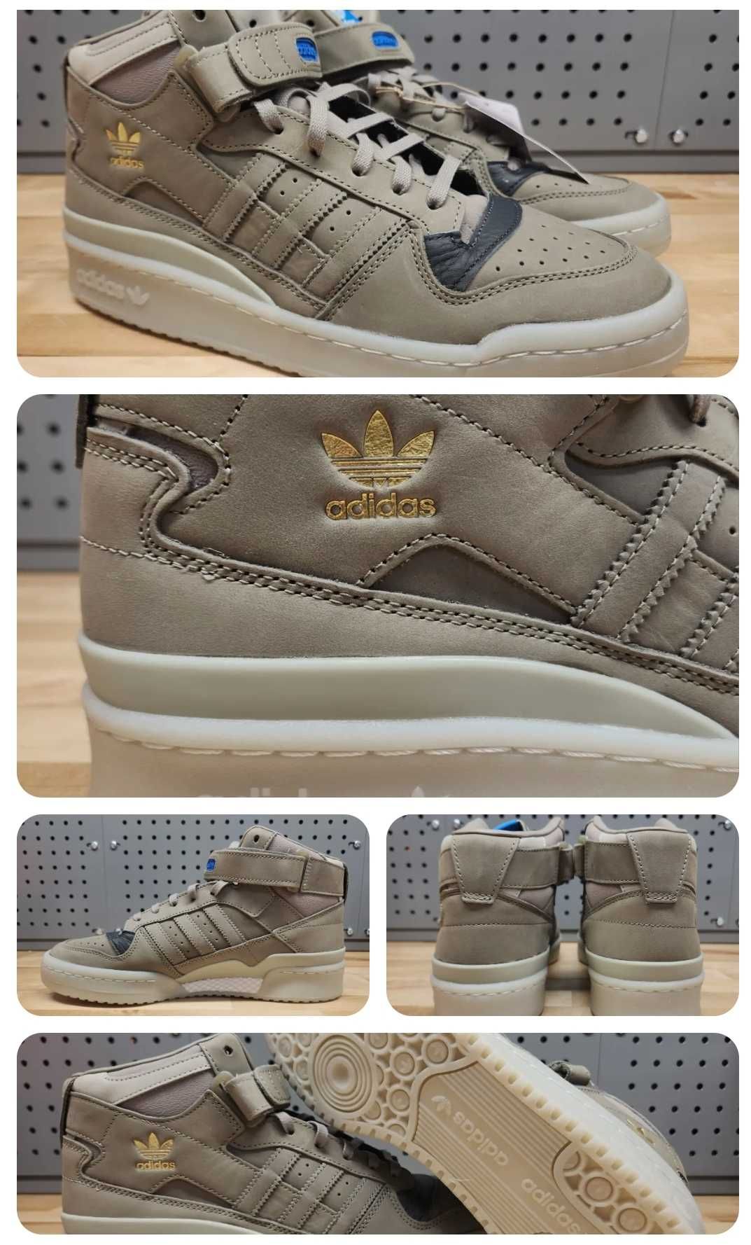 Adidas Originals Forum Mid Clay Sesame