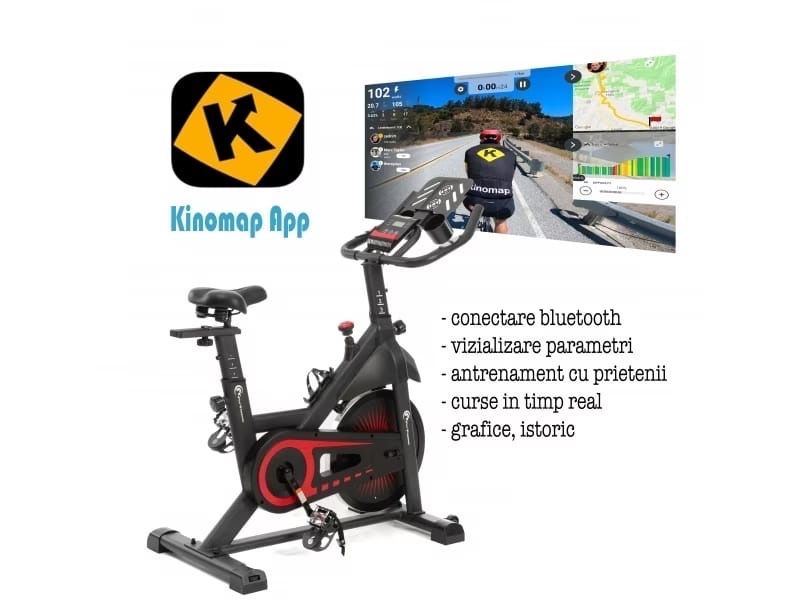 Bicicleta indoor cycling FitTronic SB8000