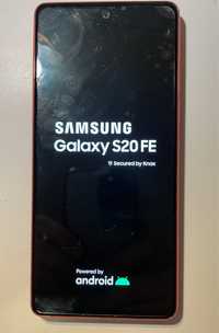 Samsung S20FE ca nou 10/10 rosu, cutie, husa silicon rosie = OCAZIE