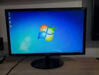 Monitor LED 24 inchi 60 cm Samsung S24D300H, Full HD, impecabil