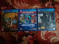 Продаю игры на playstation 4 подходят на пс5