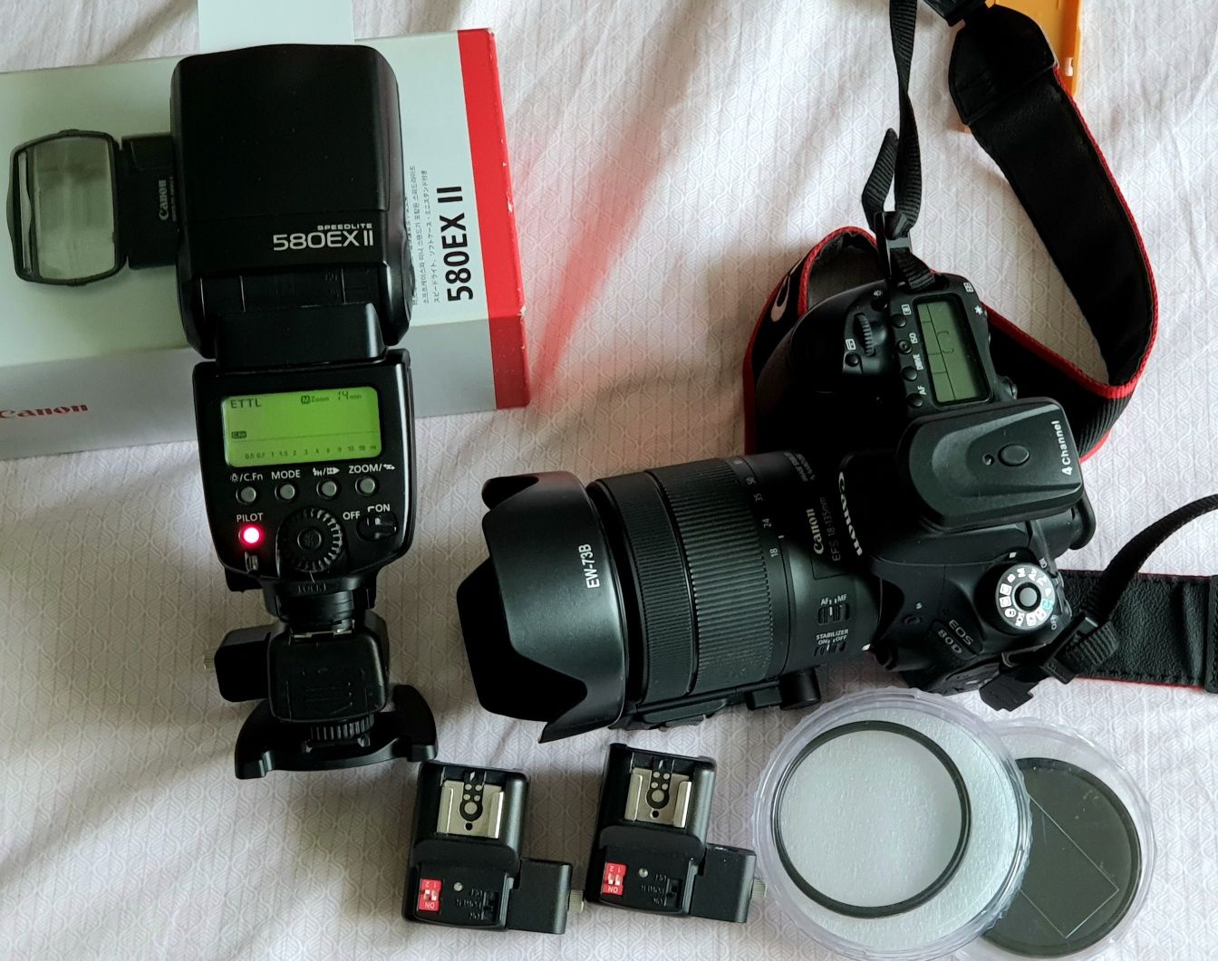 CANON 80D și accesorii