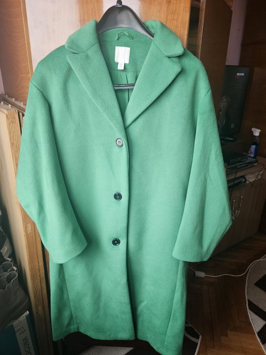 Palton lung oversize