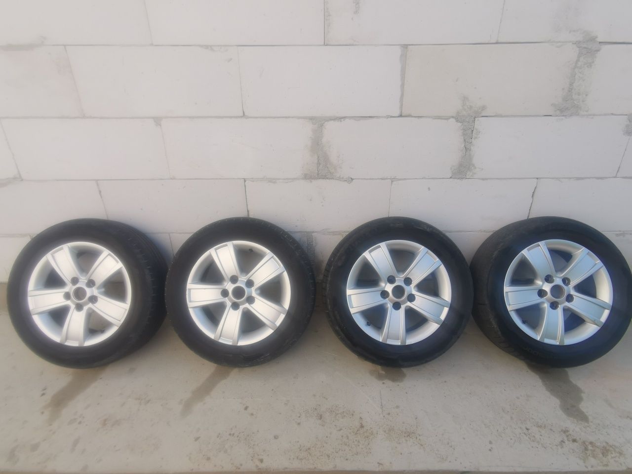 Jante Skoda 15" cauciucuri vara