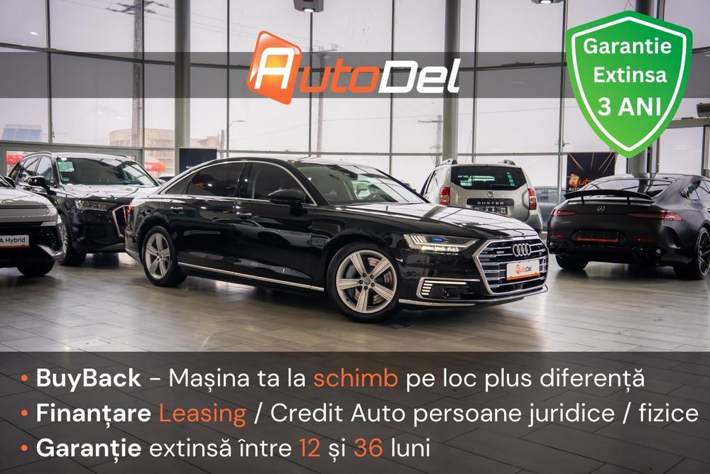 Audi A8 Long 60TFSIe 3.0 Plug-in Hybrid / Garantie extinsa / Pos. Leasing