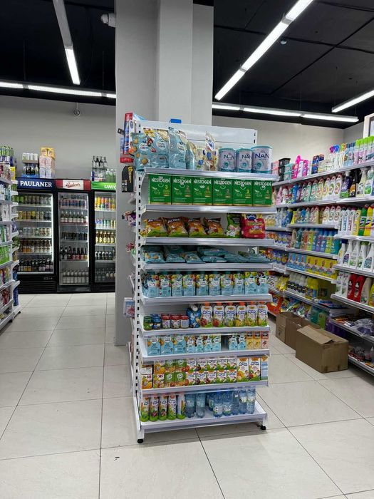 Изготавливаем стеллажи для магазинов, мини-маркетов, Тараз, рассрочка