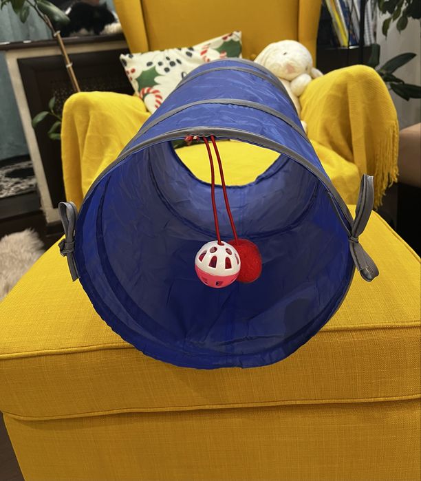 Продам игровой тоннель для кошек и собак 50х25 в отличном состоянии!