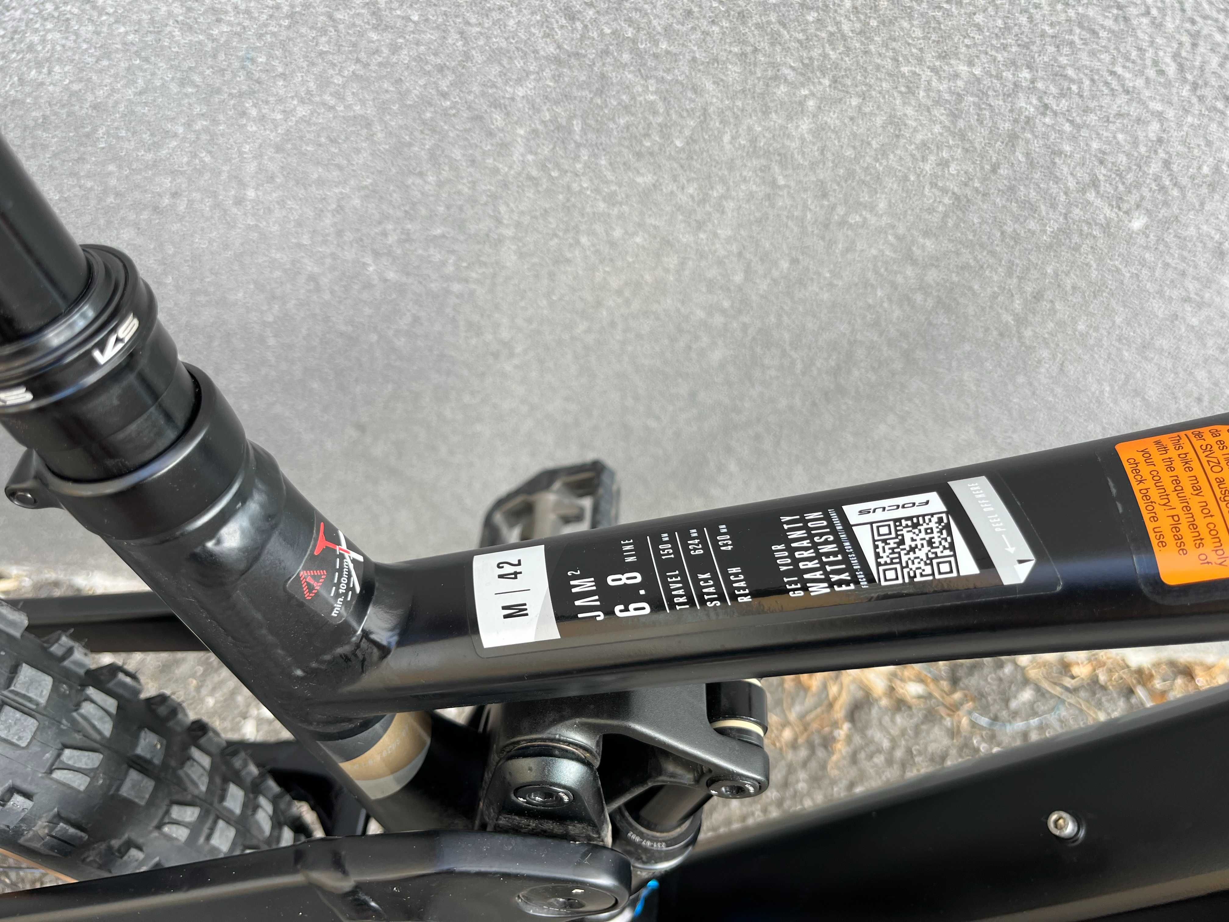 Ел.Велосипед Focus Jam2 6.8 29"/М-size/Bosch625wh Enduro All-Mountain
