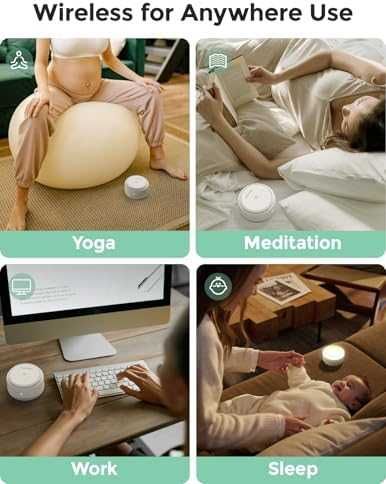 Нова Машина за бял шум с 20 звука и нощна лампа идеална за бебета стая