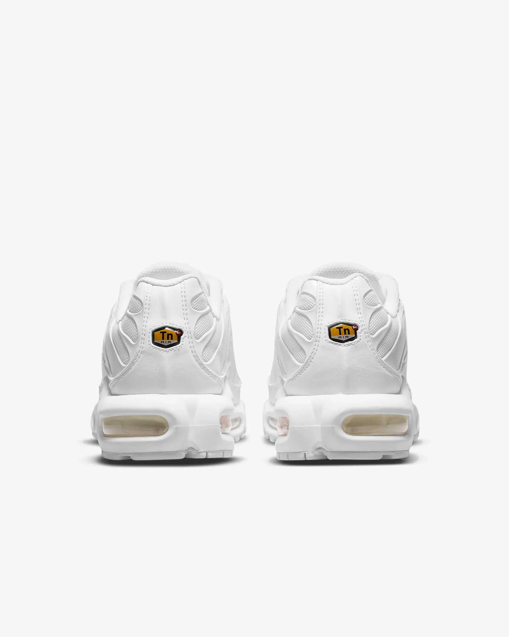 (от/до 36-44 номер) Nike Air Max TN Plus Triple White (НАЙ-ПРОДАВАН)