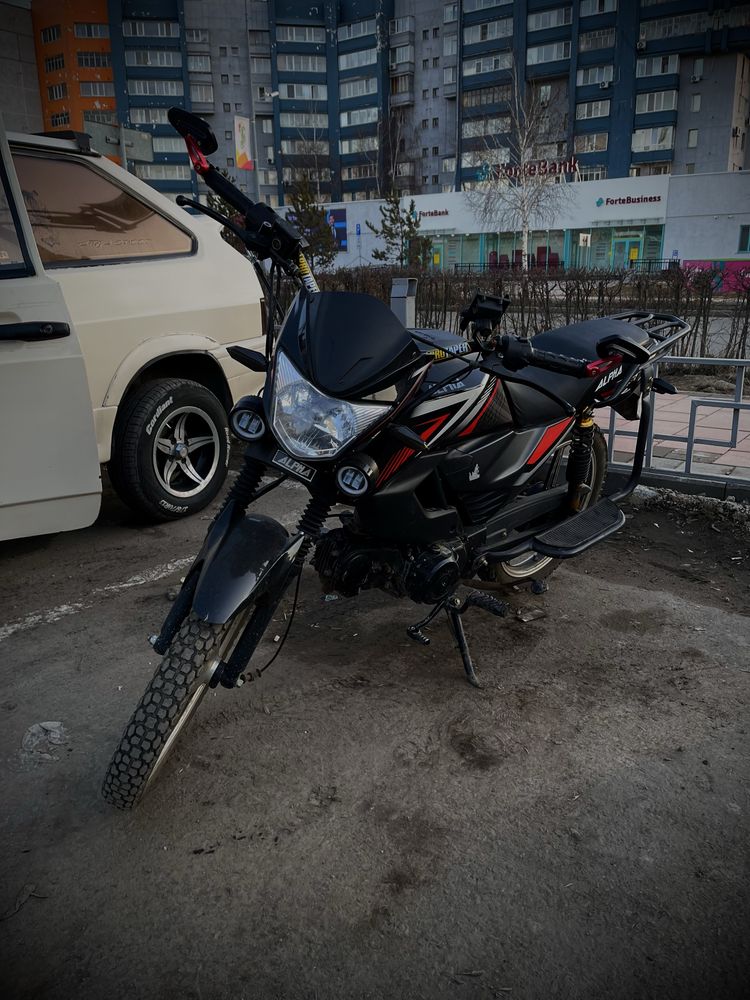 Мопед alpha rs12 champ НОВЫЙ ДВИЖОК