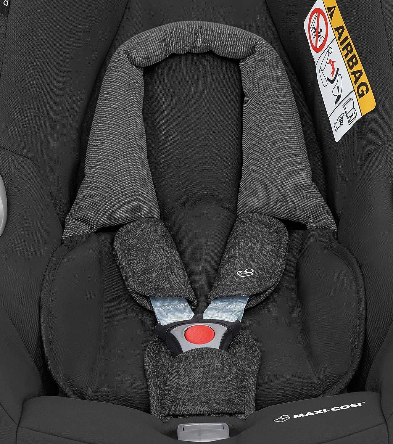 Столче за детска количка Maxi Cosi CabrioFix  от 0 до 13 кг, черно