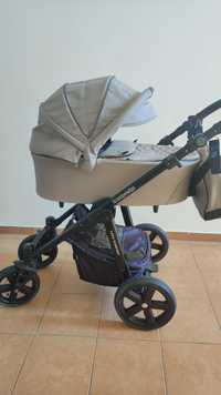 Бебешка количка 2в1 LUPO COMFORT - BABY DESIGN + Стол за кола - кошниц