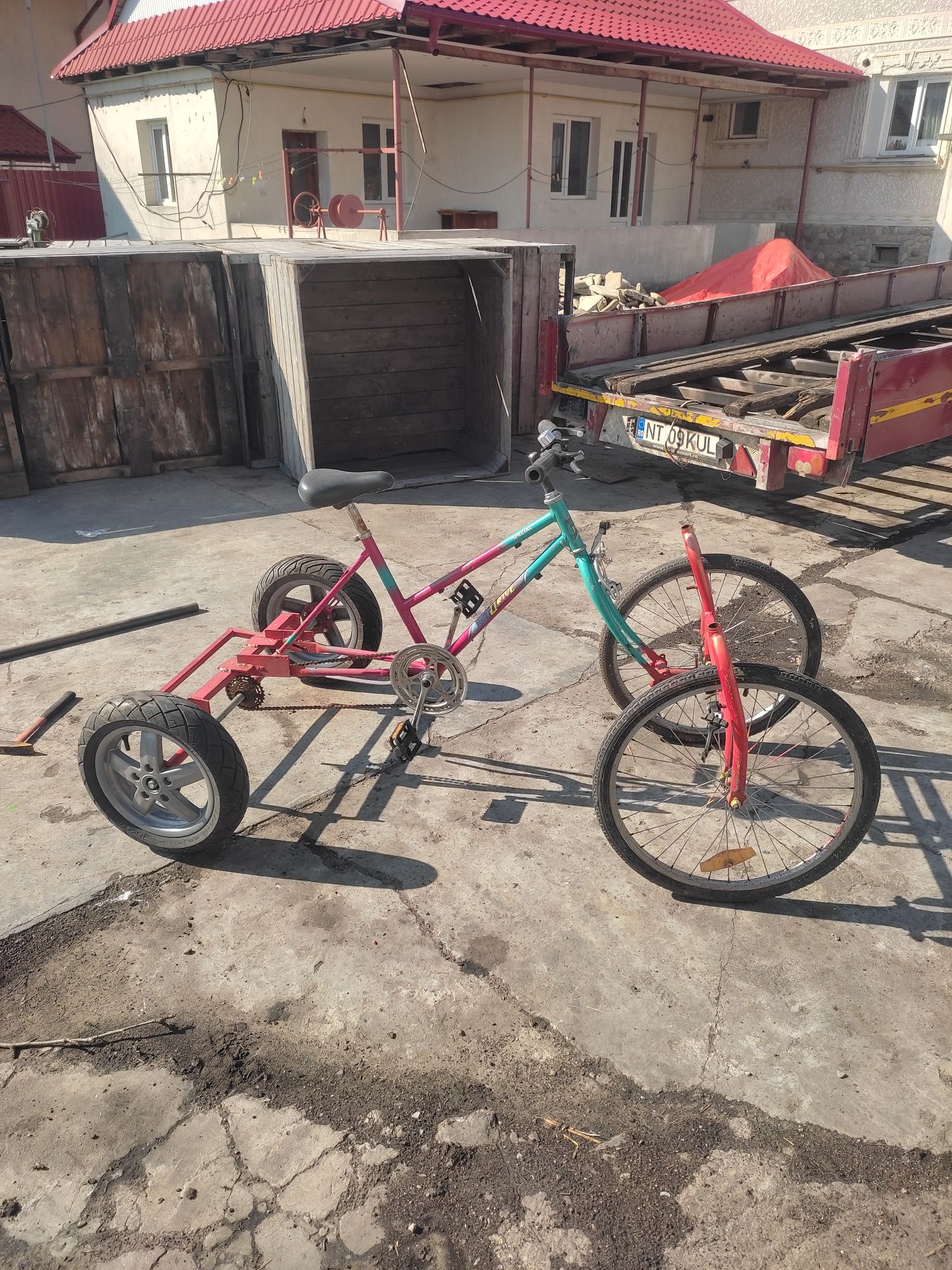 Bicicleta 4 roti