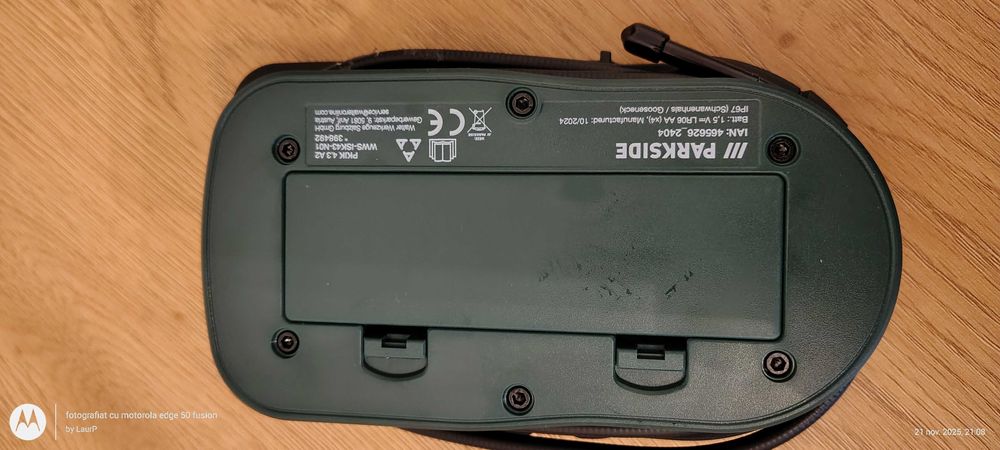 camera endoscopica de inspectat parkside