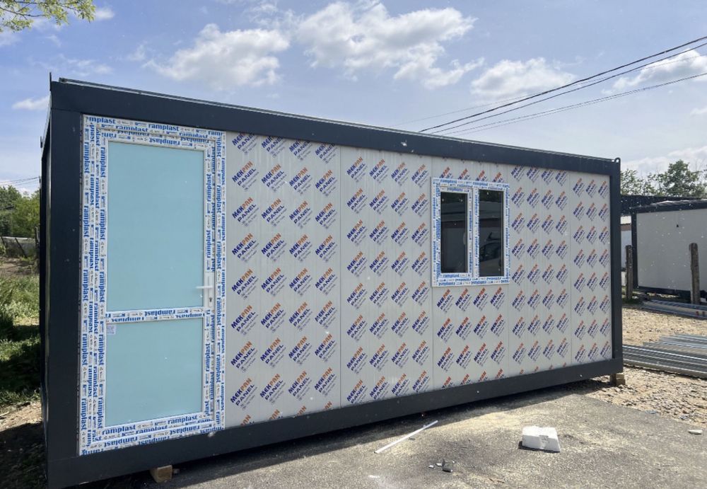 Vand containere modulare de locuit , de birou , paza , vestiar santier