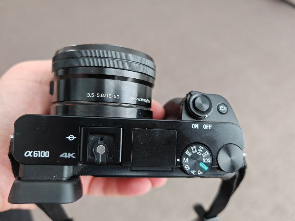 Sony a6100 Без зеркальный фотоаппарат в идеальном состоянии