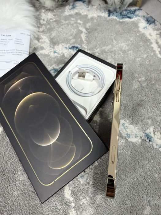 Iphone 12 Pro 128gb / Gold / Neverlocked / Full Box / Acte