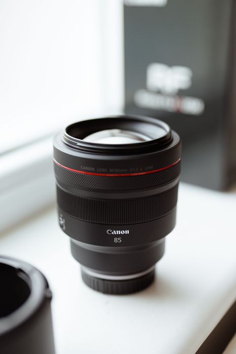 Obiectiv Canon RF 85mm 1.2 L  ca NOU!