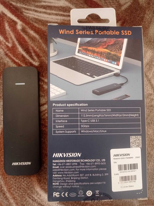 Внешний накопитель Wind Series Portable SSD