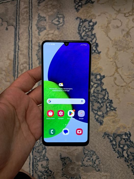 Samsung Galaxy A22 4+4/64GB Purple Original Veitnam Sastayani Yaxshi