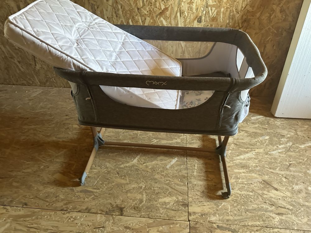 Patut co-sleeper 4 in 1 Smart Bed, Grey, MoMi