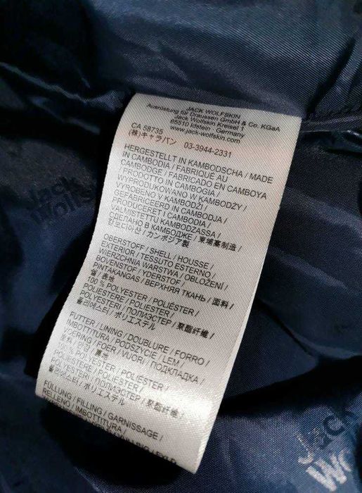 JACK WOLFSKIN Мъжко пухено яке
Чисто НОВО-без етикет ,Хл