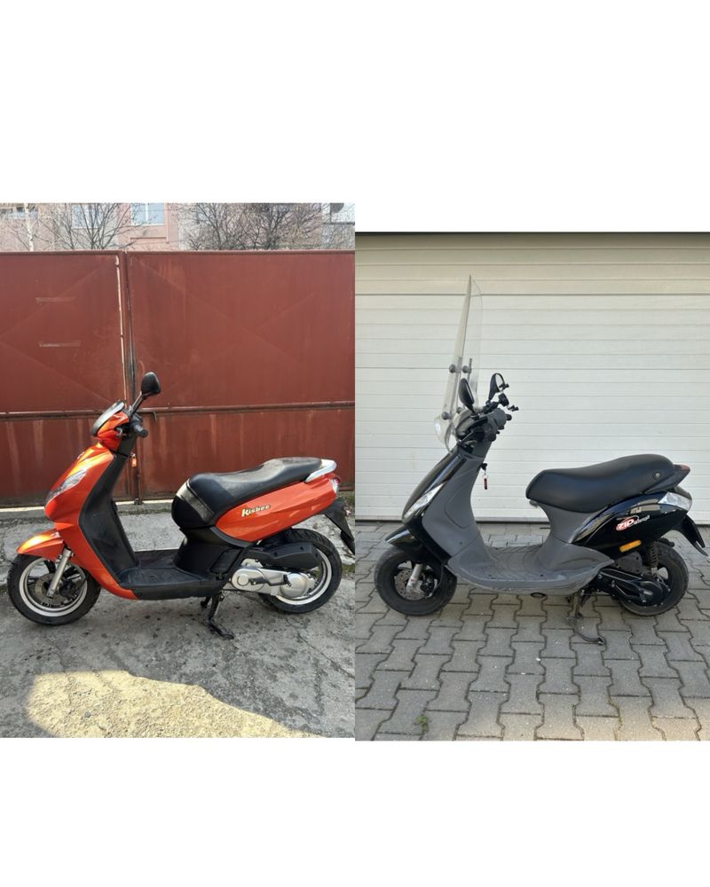 Piaggio zip - Peugeot Kisbee 49 cc scuter