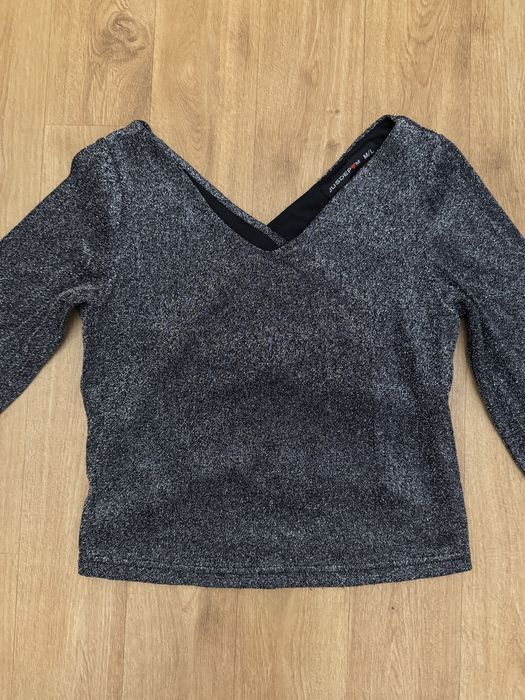 Кофта M L Блестящая Серебристая Женская