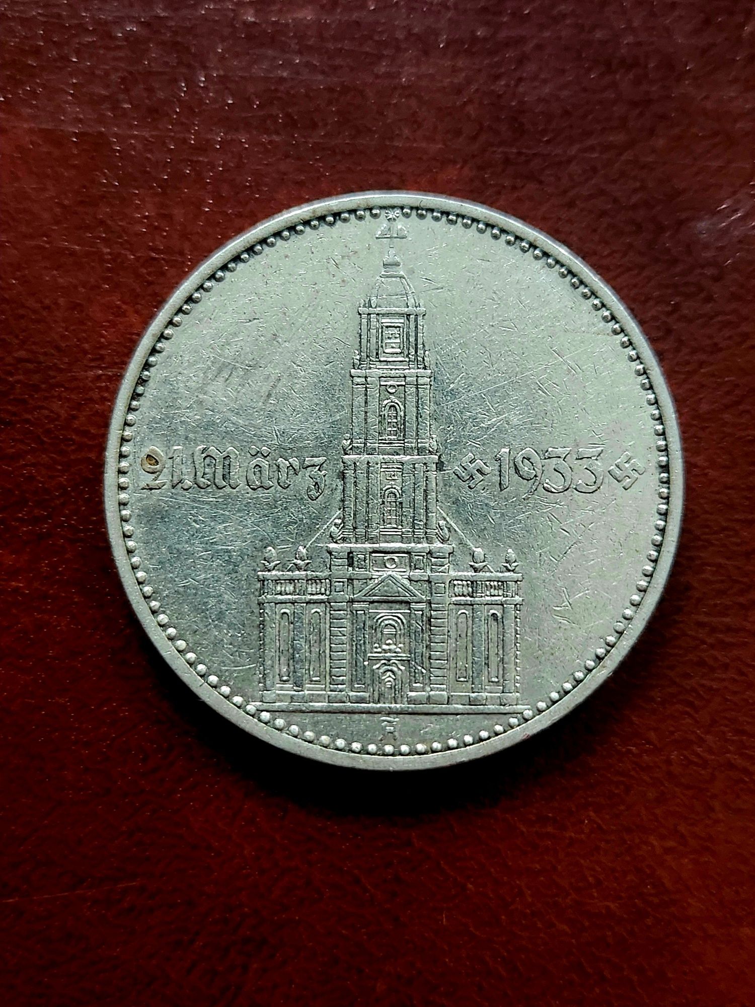 2 Reichs Mark 1934,   Argint