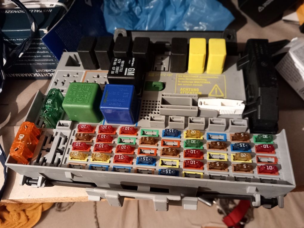 Tablou electric opel Zafira