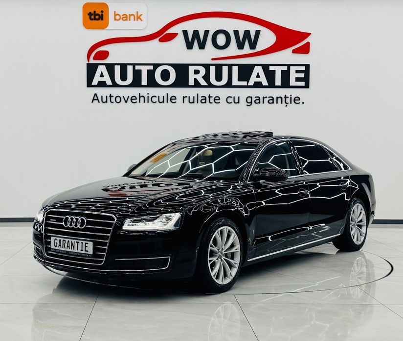 Audi A8 2015 3.0D E6 Garantie 12 Luni Rate Avans 0 Doar Cu Buletinul