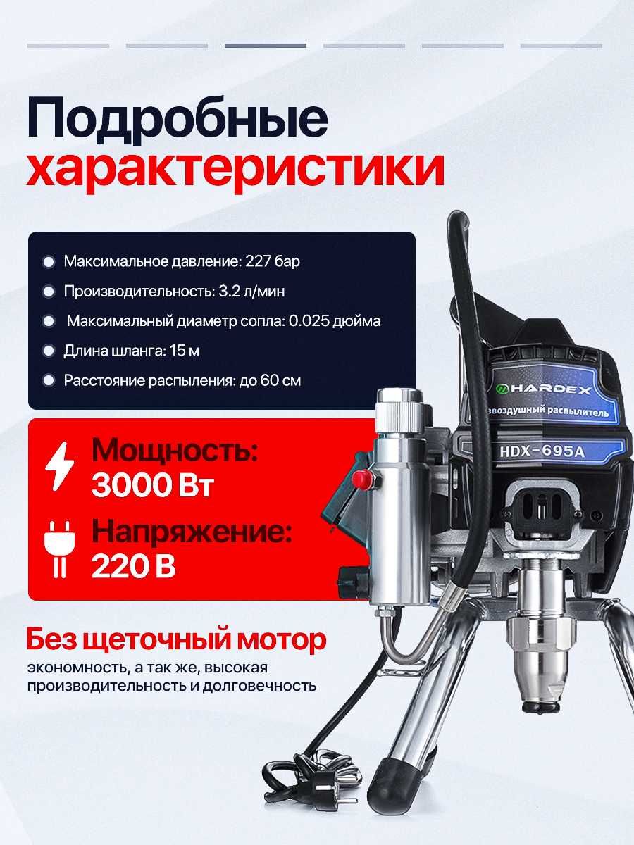 Даем в аренду краскопульт бесплатно