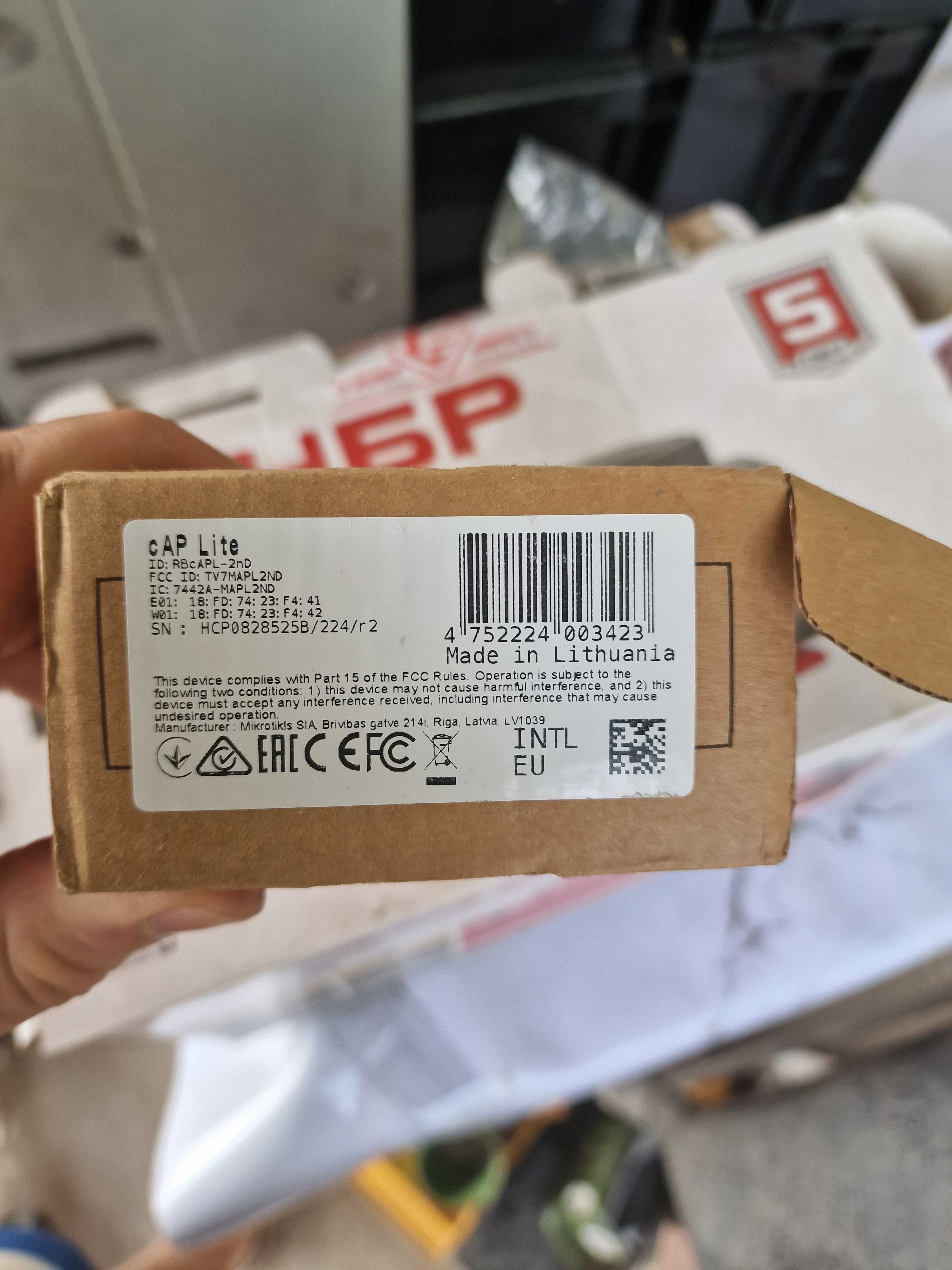 Mikrotik Cap Lite